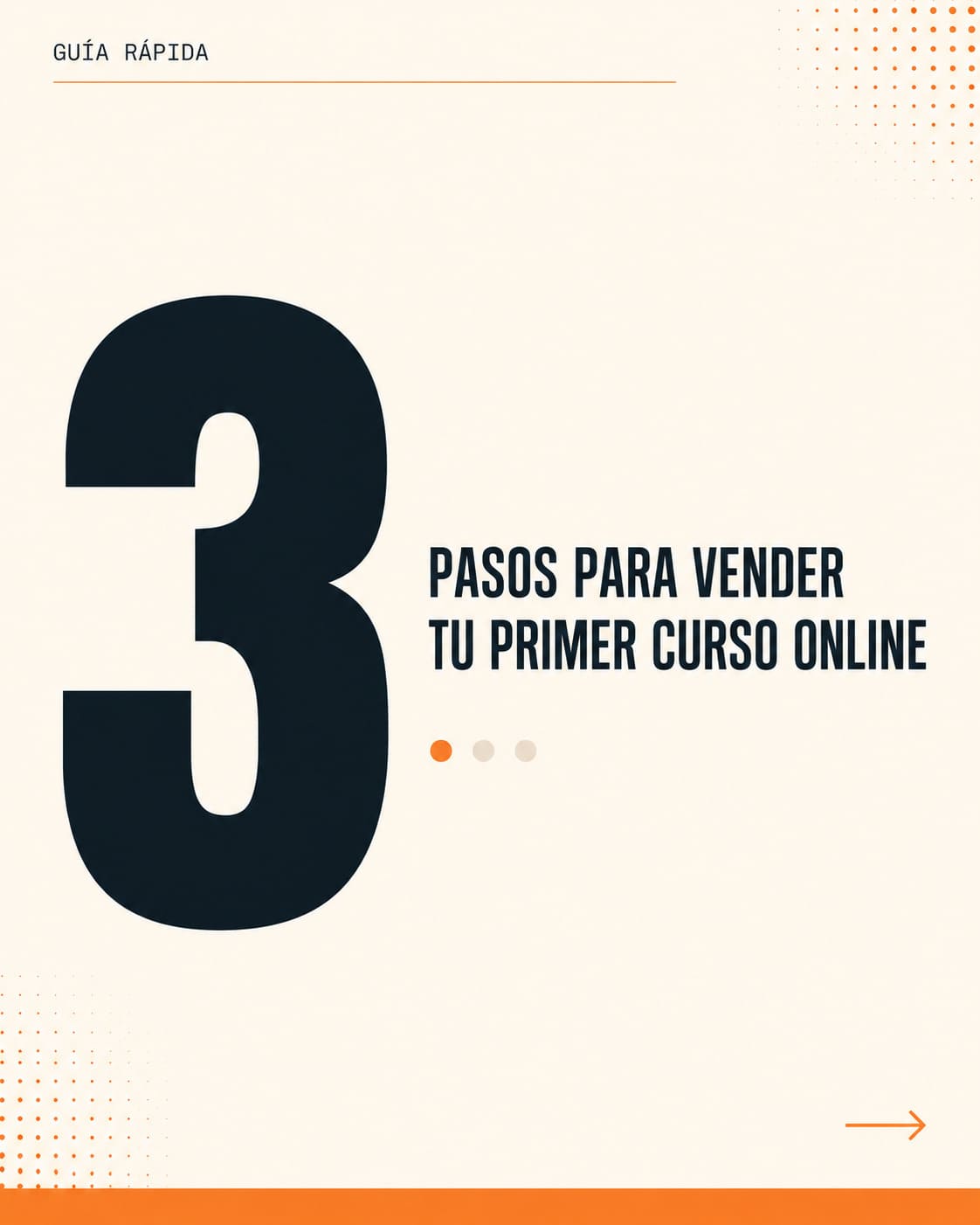 3 pasos para vender tu primer curso